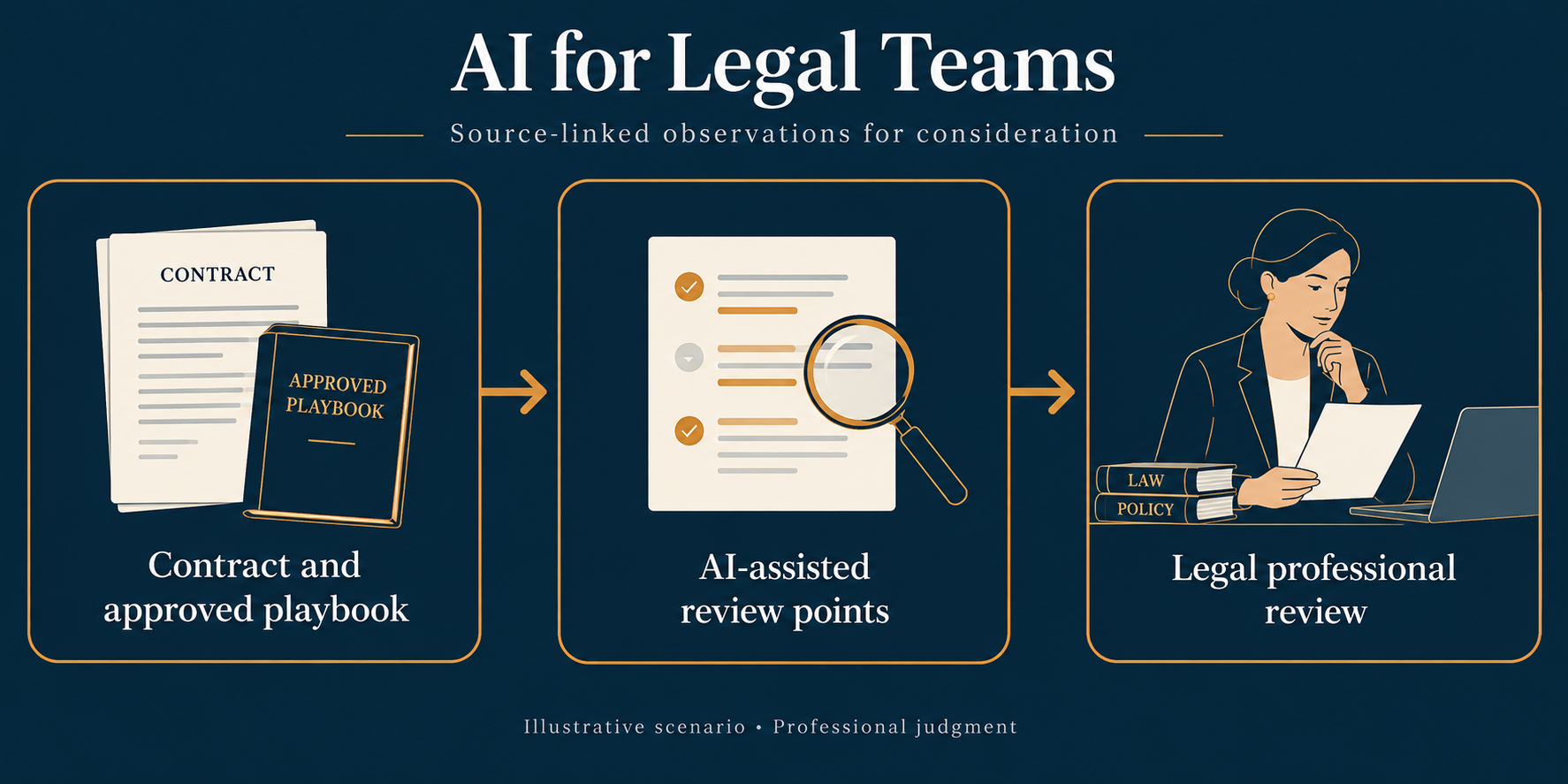 AI for Legal Teams diagram